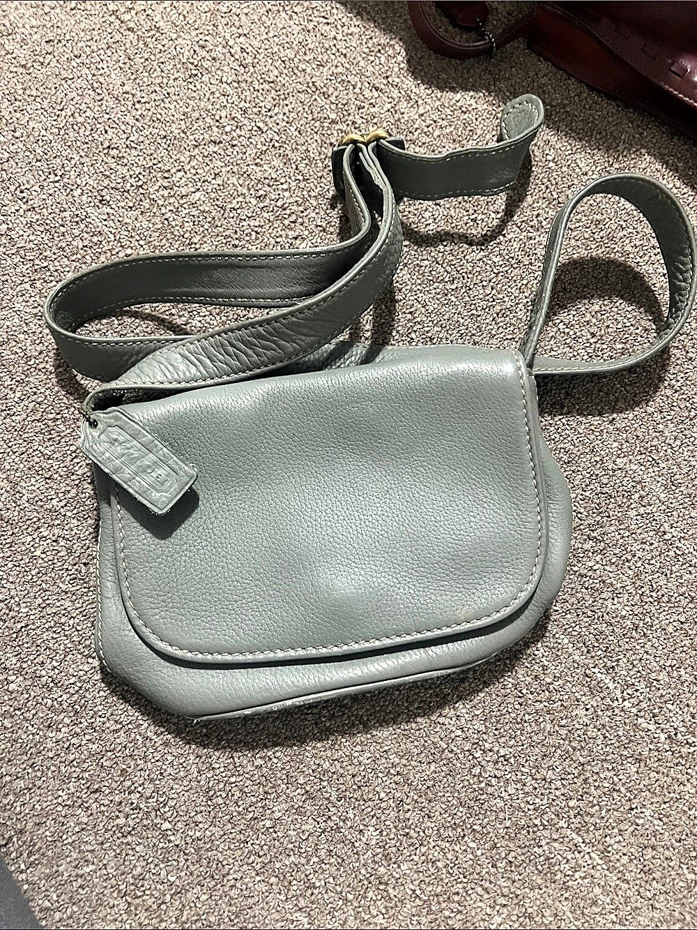 Coach Gray Crossbody Bag